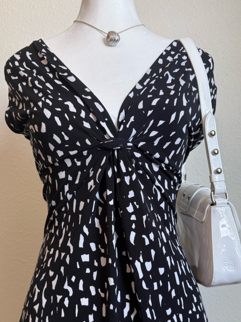 Y2K Merona Clingy Dress Feminine Coquette Casual - Picture 3 of 8